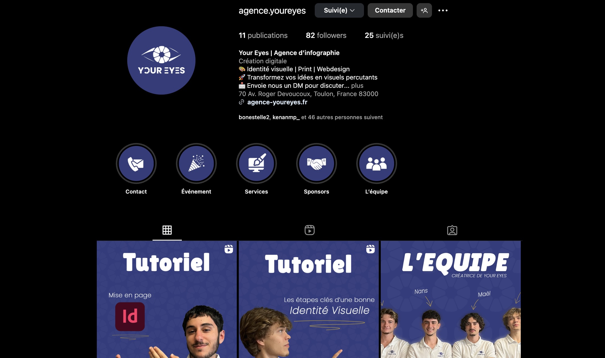 Aperçu du projet Stratégie de communication