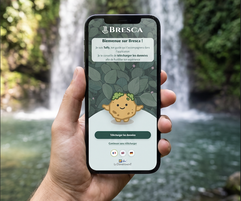 Aperçu du projet Application Web Bresca